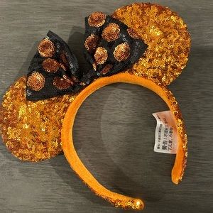 Halloween sequined Minnie Ears